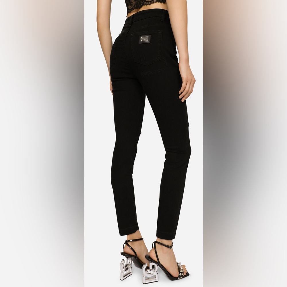 Dolce & Gabbana Audrey jeans with ripped details